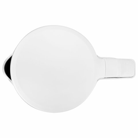Чайник электрический с двойными стенками SONNEN KT-8719W, 1,5 л, 2200 Вт, белый, 454691
