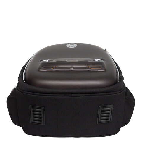 Ранец GRIZZLY анатомическая спинка, c бейджем, для мальчиков, "BLACK CAR", 36х28х20 см, RAz-587-7/1