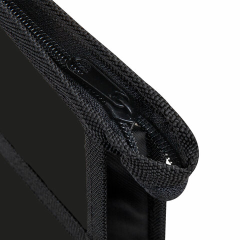 Папка для рисунков и чертежей с ручками BRAUBERG А3, пластик, молния сверху, "Creative", 273411