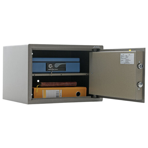 Сейф AIKO "ТМ-30", 300х440х355 мм, 16 кг, ключевой замок, полка