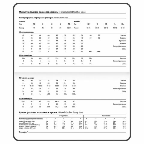 Еженедельник недатированный с резинкой 171х93 мм, BRAUBERG, твердый, 64 л., "Marble stone", 116307