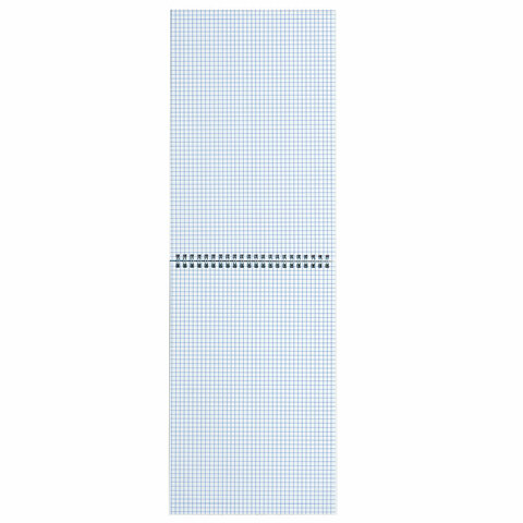 Блокнот БОЛЬШОЙ ФОРМАТ А4, 200х290 мм, 80 л., гребень, подложка, клетка, кросс-серия "PASTEL", BRAUBERG, 117032