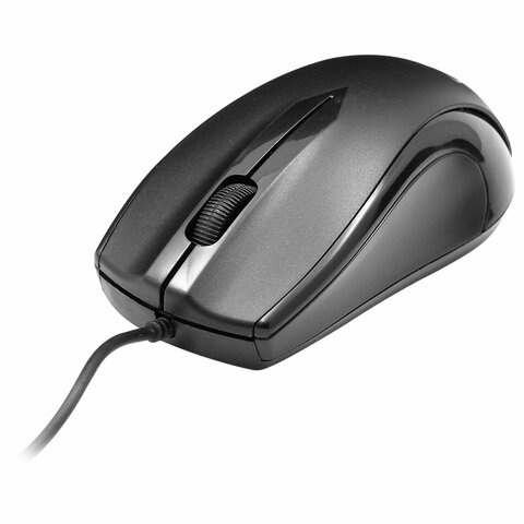 Мышь проводная GEMBIRD MUSOPTI9-905U, USB, 2 кнопки + 1 колесо-кнопка, оптическая, черная