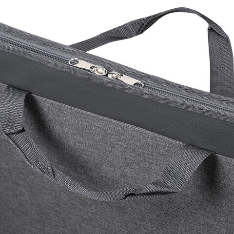 Папка-сумка для рисунков и чертежей каркасная А1 (64х90 см), экокожа, BRAUBERG ART CLASSIC, 272991