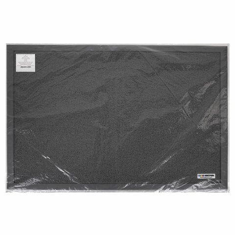 Коврик дезинфекционный (Дезковрик "ХАССП-Контроль") 90х120 см, толщина 1,8 см, серый