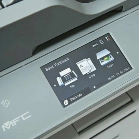 МФУ лазерное BROTHER MFC-L6800DW, "4 в 1", А4, 46 стр./мин., 50000 стр./мес., ДУПЛЕКС, Wi-Fi, АПД, сетевая карта