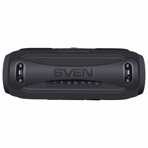 Колонка портативная SVEN PS-380, 40 Вт, TWS, Bluetooth, FM, USB, черный, SV-021290