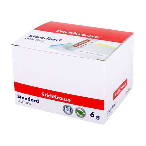 Клей-карандаш ERICH KRAUSE "EasyStick", 6 г, 48029