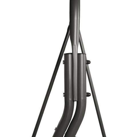 Качели садовые DASWERK (ДАСВЕРК) "COMFORT SC-003", 3 места, Ш170хГ110хВ153 см, мягкое сиденье, кофейный, 680052