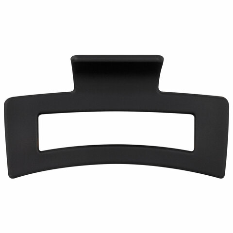 Краб для волос 8,5 см, soft-touch, чёрный, MONTE VITA (МОНТЕ ВИТА), 457002