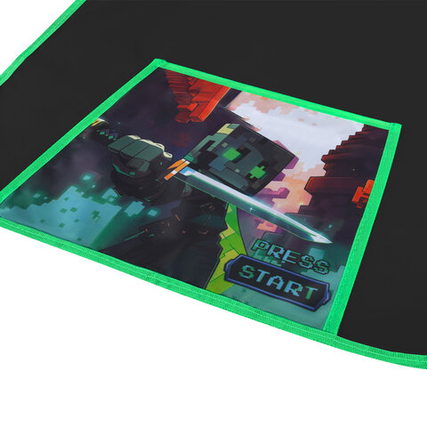 Фартук с нарукавниками для уроков труда ПИФАГОР, 1 карман, 46х54 см, "Sharp sword", 273625