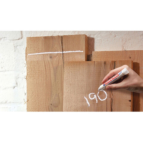 Маркер-паста для промышленной маркировки EDDING "950", БЕЛЫЙ, 10 мм, E-950/49