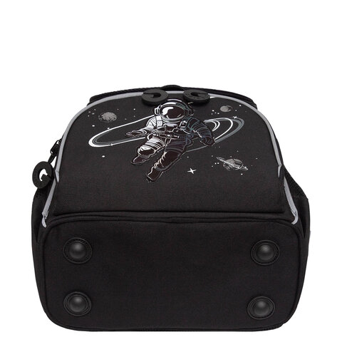 Ранец GRIZZLY анатомическая спинка, с мешком для обуви, для мальчиков, "SPACEMAN RACE", 33х25х13 см, RAm-585-4/1