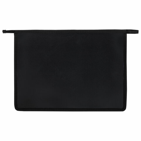 Папка для тетрадей ЮНЛАНДИЯ А4, 1 отделение, пластик, на молнии, "Volcano split", 273350