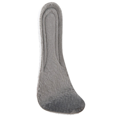 Стельки для обуви ЗИМНИЕ УТЕПЛЕННЫЕ, материал PU PRO, размер RU 34-39 / EU 35-40, с линиями выреза, SHEGRA (ШЕГРА), 700759