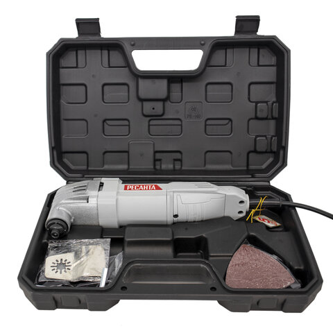 Многофункциональный инструмент (реноватор), 400 Вт, 22000 колебаний/мин, РЕСАНТА 75/4/2