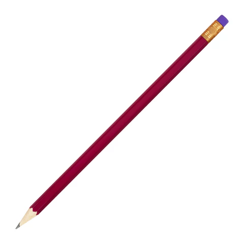 Карандаш чернографитный KOH-I-NOOR, 1 шт., "Astra", НВ, с ластиком, корпус ассорти, заточенный, 1380, 1380002017KSRU