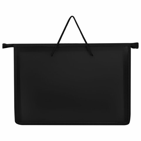 Папка на молнии с ручками ПИФАГОР А4, 1 отделение, пластик, ручки-шнурок, "Game Zone", 271470