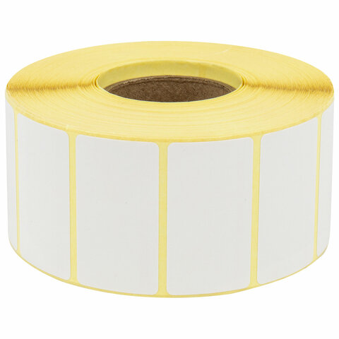 Этикетка ТермоТоп (47х26 мм), 2000 этикеток в ролике, светостойкость до 12 месяцев, 126102