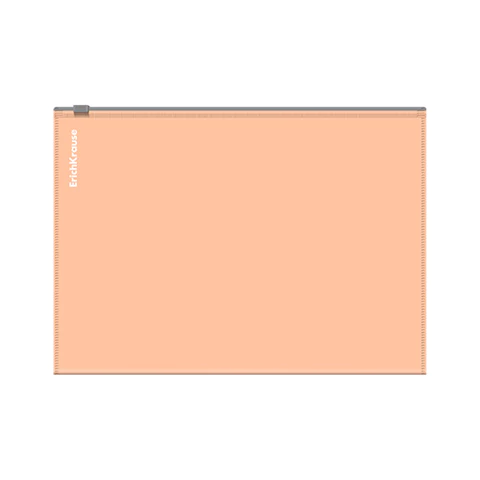 Папка-конверт на молнии ERICH KRAUSE "Matt Pastel Bloom" А5+ (250х180 мм), ассорти, 0,18 мм, 61170