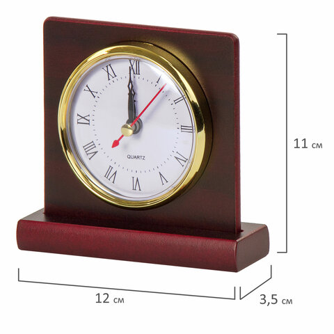 Набор подарочный настольный BESTAR "Platon" из дерева, 11 предметов, цвет "красное дерево", 236373