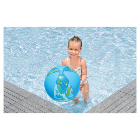 Мяч пляжный, диаметр 51 см, от 2 лет, АССОРТИ, BESTWAY, 31036