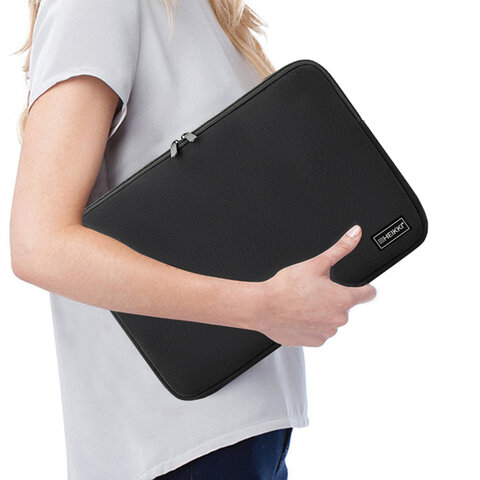Чехол для ноутбука HEIKKI SLIM 15,6'' (ХЕЙКИ), неопрен, Case, черный, 26х37х2,5 см, 272605