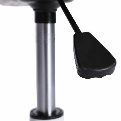 Кресло детское с подставкой для ног BRABIX "Sky MG-206", велюр, голубое, 533155