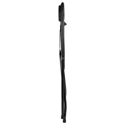Стул складной BRABIX "Golf CF-002", черный каркас, пластик черный, 531563
