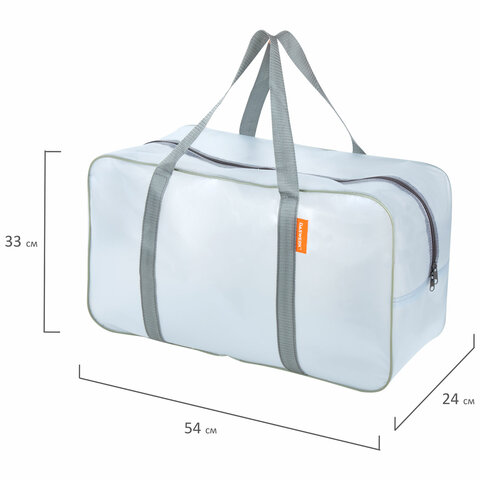 Сумки в роддом прозрачные матовые, НАБОР 3 шт.+1 шт. в подарок, 200 мкм ОСОБО ПЛОТНЫЕ, DASWERK (ДАСВЕРК), 608536