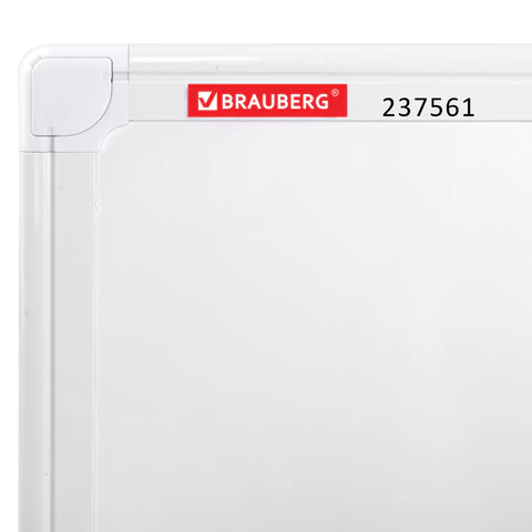 Доска магнитно-маркерная 60х90 см, ПВХ-рамка, BRAUBERG "Standard", 237561