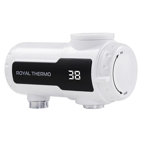 Водонагреватель проточный электрический ROYAL THERMO UniTap Mini, 3,3 кВт, 1,48 л/мин, насадка, НС-1588908