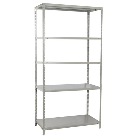 Стойки MS (2550 мм), КОМПЛЕКТ 4 шт. для металлического стеллажа, цвет серый