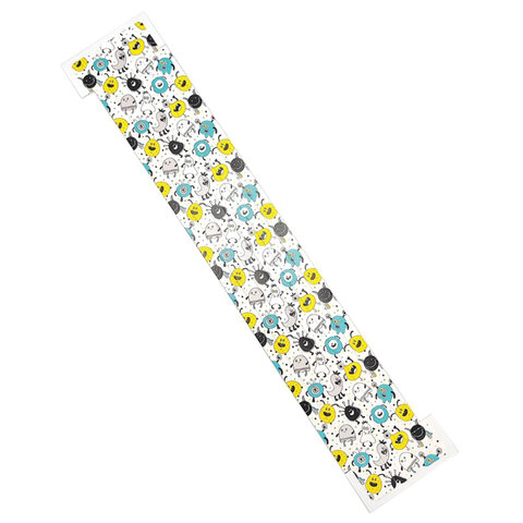 Закладки для книг с принтами САМОКЛЕЯЩИЕСЯ, КОМПЛЕКТ 6 шт., рисунки ассорти, 2921.АС/6