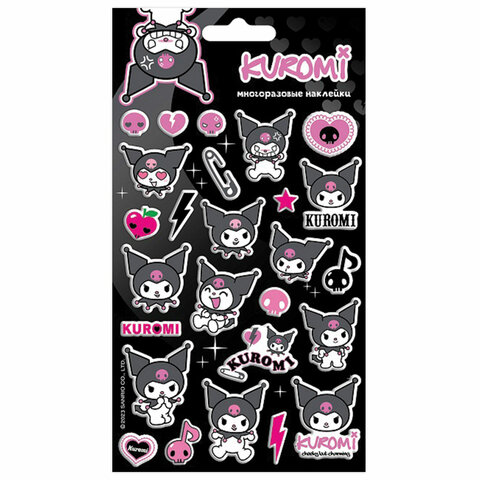 Наклейки объемные АССОРТИ, 11х20 см, PY