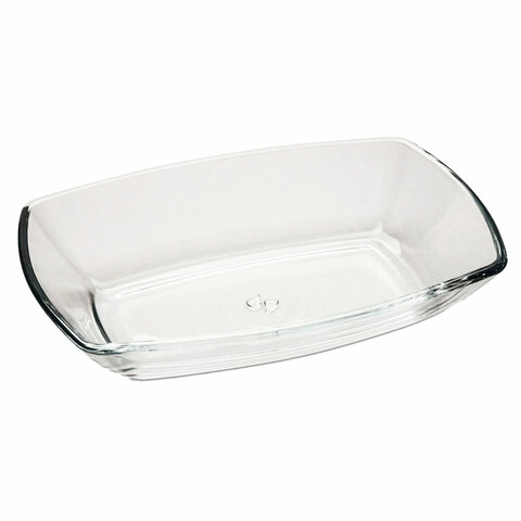 Блюдо, 120х180 мм, КОМПЛЕКТ 2 штуки, стекло, PASABAHCE "ТОКИО", фирменная подарочная упаковка, 54942