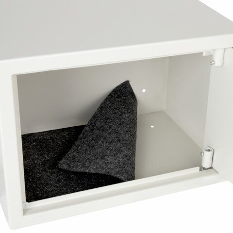 Сейф мебельный DASWERK (ДАСВЕРК) SC-250KL (250х350х250 мм), ключевой замок, бежевый, 291344