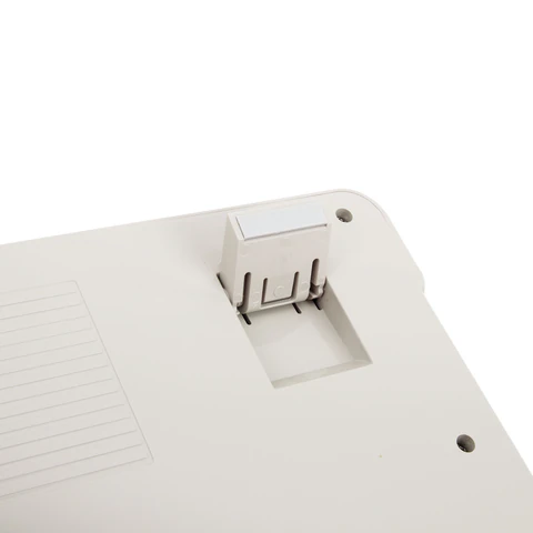 Клавиатура проводная бесшумная USB, 102+98 клавиш, LED-подсветка, SONNEN K620, слоновая кость / серая, 513950