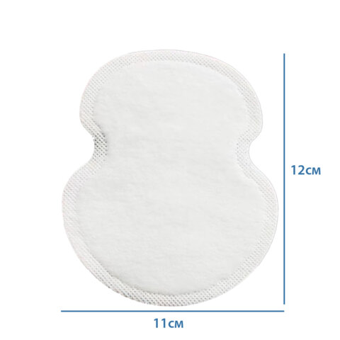 Вкладыши от пота, прокладки для подмышек КОМПЛЕКТ 120 шт. (5х24 шт.), белый, размер L, DASWERK (ДАСВЕРК), 609988