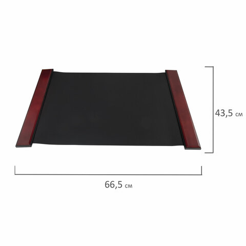 Набор настольный GALANT "Sirius" из дерева, 8 предметов, цвет "красное дерево/чёрный", 238162