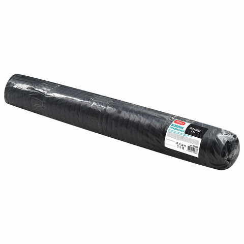 Коврик придверный 80х120 см, ЧЕРНЫЙ, влаго-грязезащитный, 450 г/м2, ребристый, PRIMILA (ПРИМИЛА) EXTRA, 701030