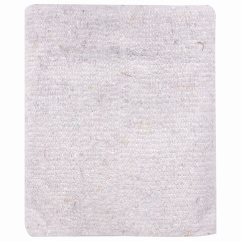 Тряпка для мытья пола 80х100 см, плотность 190 г/м2, светлое ХПП, 100% хлопок, "Стандарт" LAIMA, 600837