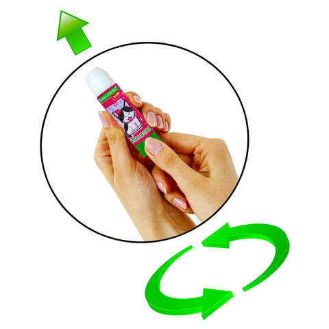 Клей-карандаш "Anime" 9 г, ВЫГОДНАЯ УПАКОВКА, BRAUBERG KIDS, 3 штуки на блистере, 272471