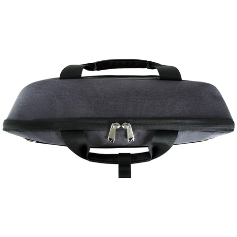 Сумка портфель BRAUBERG MODERN с отделением для ноутбука 15-16", откидная крышка, серая, 29х42х11 см, 270828