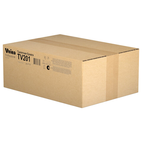 Бумага туалетная VEIRO (Система T3), КОМПЛЕКТ 30 шт., Comfort, листовая, 250 листов, 21х10,8 см, 2-слойная, TV201