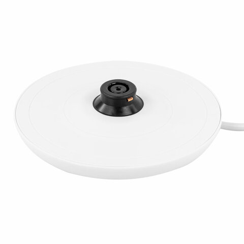 Чайник электрический с двойными стенками SONNEN KT-4103, 1,5 л, 2200 Вт, белый, 456376