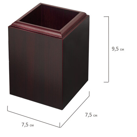 Набор подарочный настольный BESTAR "Ares" из дерева, 7 предметов, цвет "красное дерево", 236355