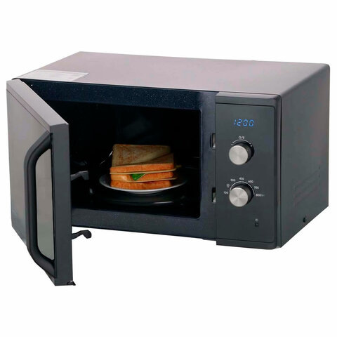 Микроволновая печь SAMSUNG MS23K3614AK/BW, объем 23 л, мощность 800 Вт, механическое управление