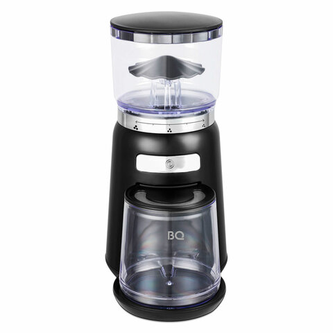 Кофемолка BQ (БИ-КЬЮ) CG2001, мощность 120 Вт, вместимость 210 г, 20 степеней помола, черная, 86199010