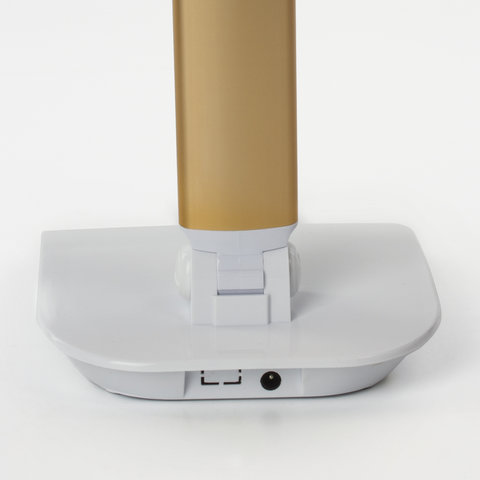 Настольная лампа / светильник SONNEN PH-3607, на подставке, LED, 9 Вт, металлический корпус, золотистый, 236685